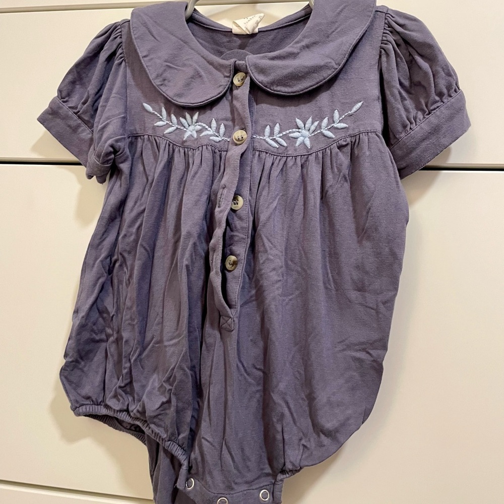 Kate Quinn Embroidered Onesie, size 18-24M
